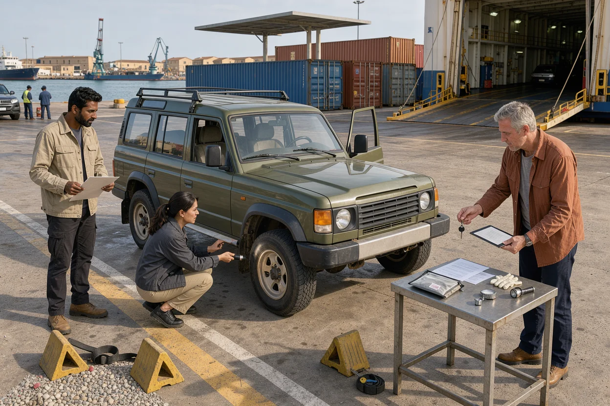 Illustrative scene for Questions to Ask Before Paying an International Vehicle Seller