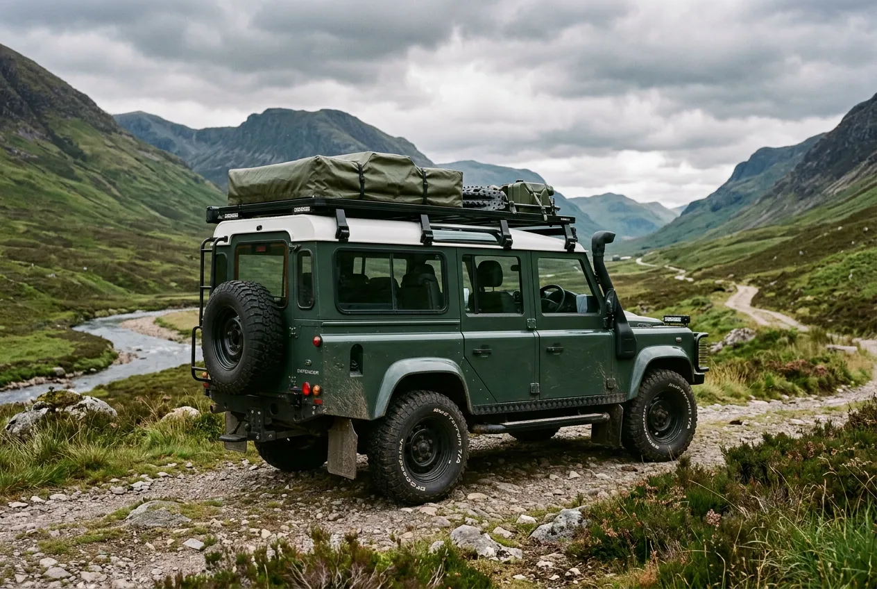 Illustration of 2014 Land Rover Defender 110