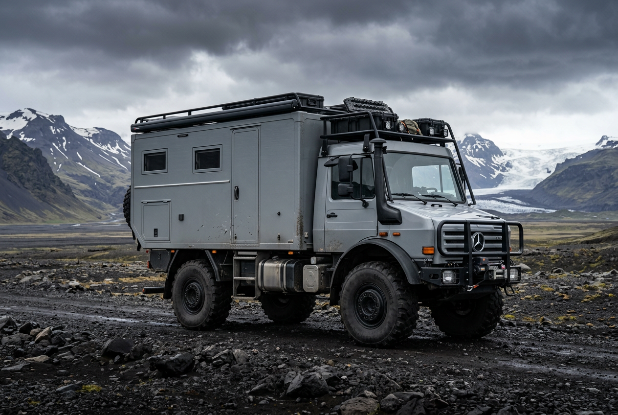 Illustration of 2008 Mercedes Unimog U4000